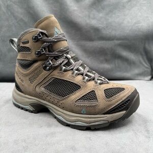 Vasque Breeze III GTX Women’s Size 7.5 (Wide) Waterproof Hiking Boots Gray Tan